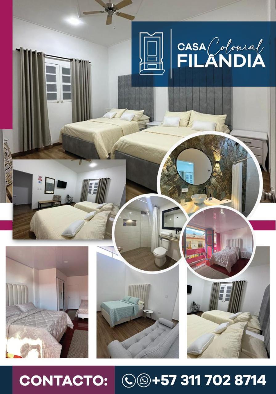 Apartmán Casa Colonial Filandia Exteriér fotografie